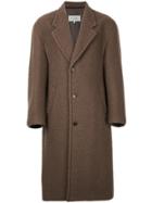 Maison Margiela Classic Buttoned Coat - Brown