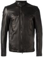 Salvatore Santoro Giacca Jacket, Men's, Size: 48, Black, Sheep Skin/shearling/cotton