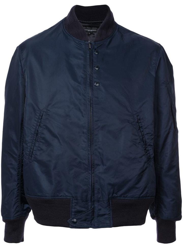 Engineered Garments Aviator Bomber Jacket - Blue