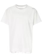 Yoshiokubo Fringe Detailed T-shirt - White