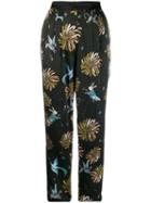 Forte Forte Fairytale Printed Trousers - Black