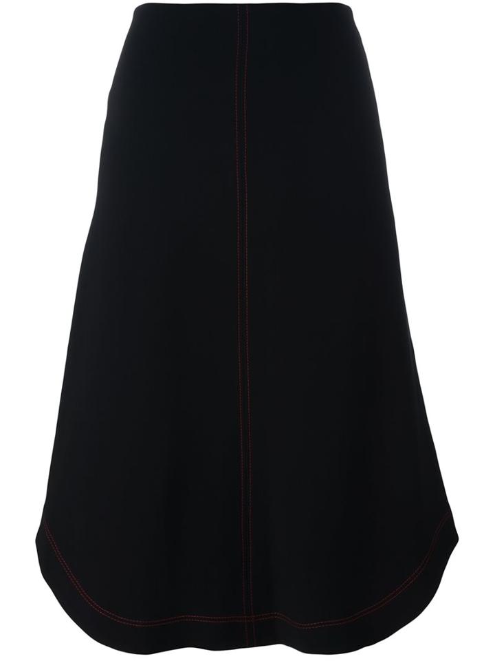 Joseph Stitch Detail A-line Skirt