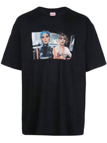 Supreme Nan Goldin Misty And Jimmy Pau T-shirt - Black
