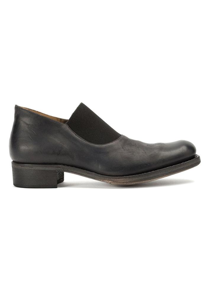 Cherevichkiotvichki Square Toe Brogues - Black