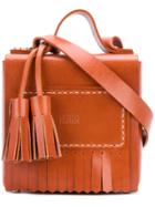 Less Bore Los Angeles Tassel Crossbody Bag - Brown