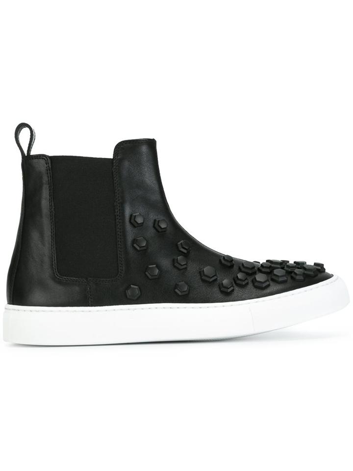 Dsquared2 'tux' Hi-top Slip-on Sneakers