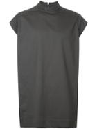 Rick Owens Drkshdw Rear Zip Vest - Green