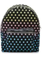 Amiri Rainbow Star Print Backpack - Black