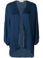 Mitos Oversized Shirt Cover-up - Blue
