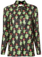 La Doublej Classic Printed Shirt - Black
