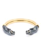Cartier Vintage Panther Bangle - Metallic