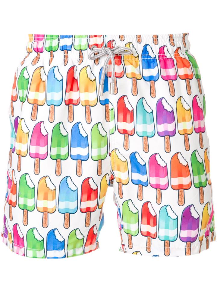 Mc2 Saint Barth Ice Lolly Print Swim Shorts - Multicolour