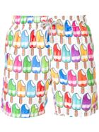 Mc2 Saint Barth Ice Lolly Print Swim Shorts - Multicolour