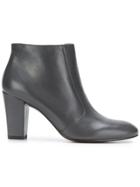 Chie Mihara Huba Heeled Ankle Boots - Grey
