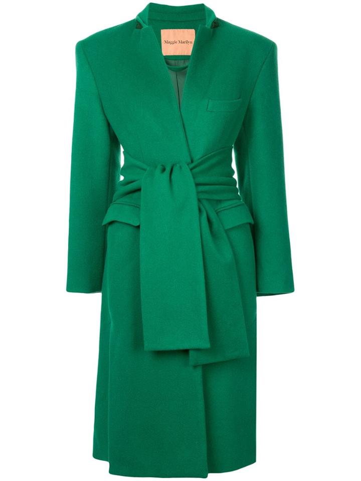 Maggie Marilyn Trust Your Instincts Coat - Green