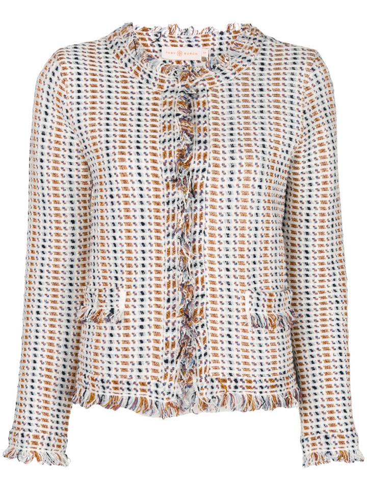 Tory Burch Hollis Cardigan Jacket - Multicolour