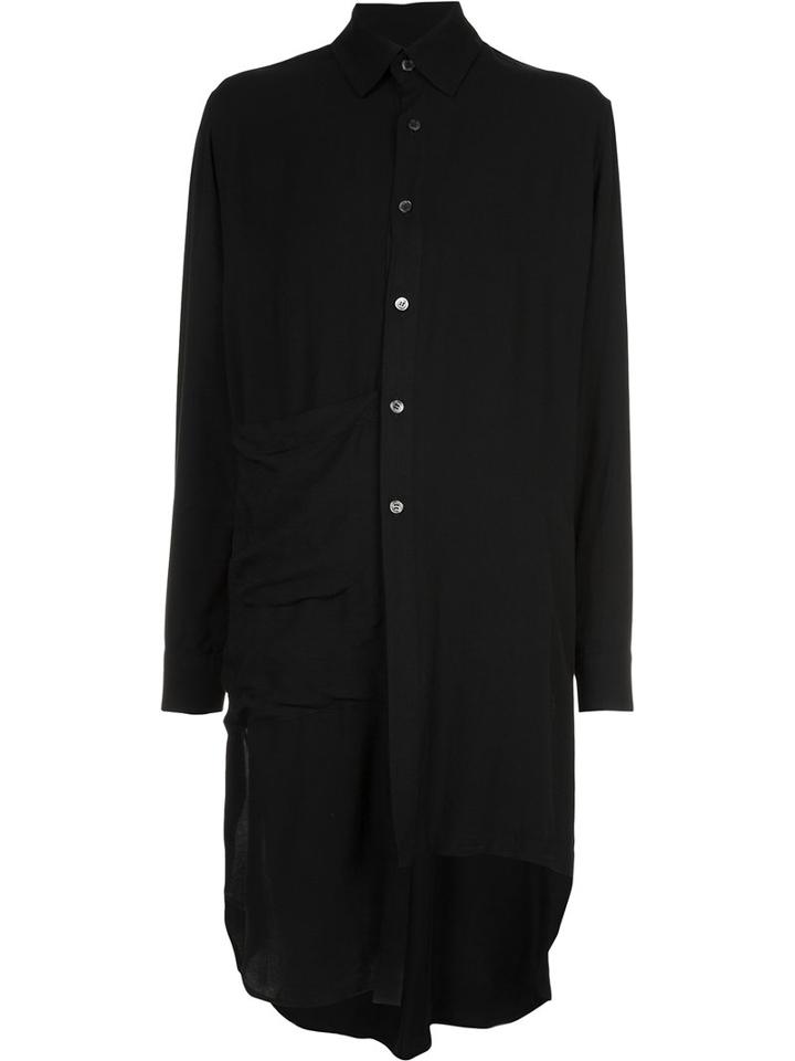 Nocturne #22 Asymmetric Shirt, Women's, Size: Small, Black, Rayon