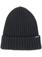 Woolrich Classic Ribber Beanie - Grey