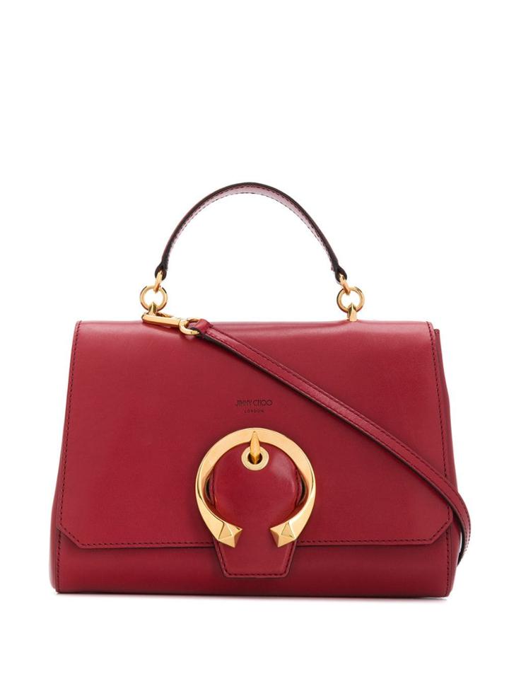 Jimmy Choo Madeline Top Handle Bag - Red