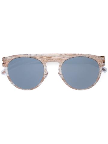Mykita Patterned Cat Eye Sunglasses - Metallic