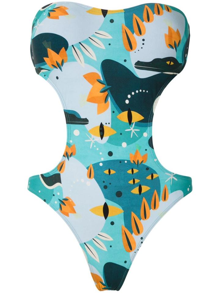 Lygia & Nanny Maillot Taylor Estampado - Blue