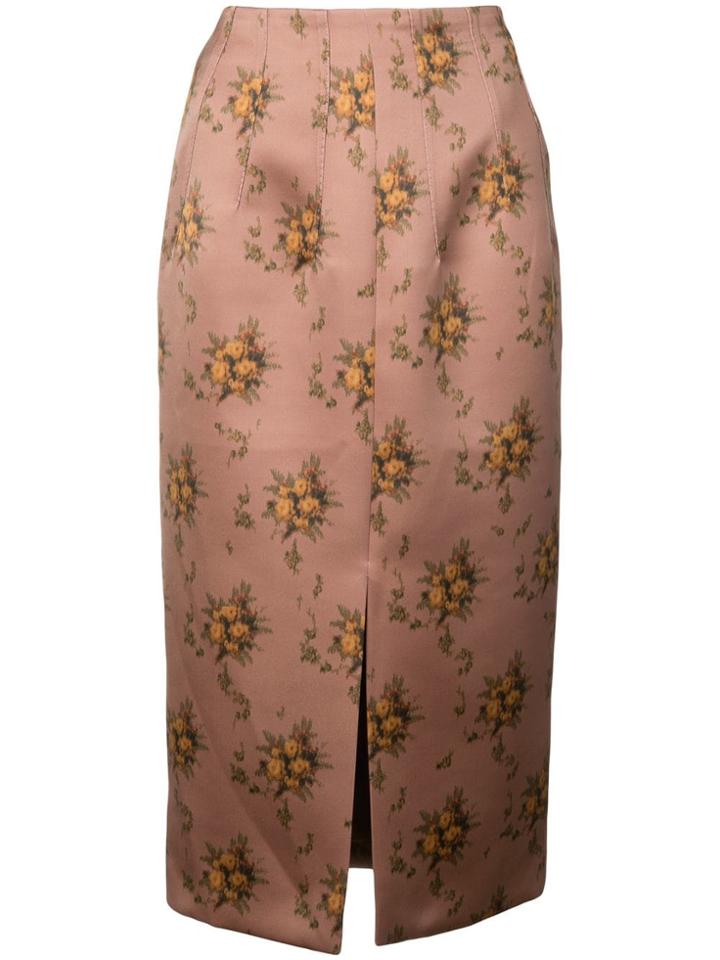 Brock Collection Sorrel Pencil Skirt - Brown