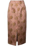 Brock Collection Sorrel Pencil Skirt - Brown