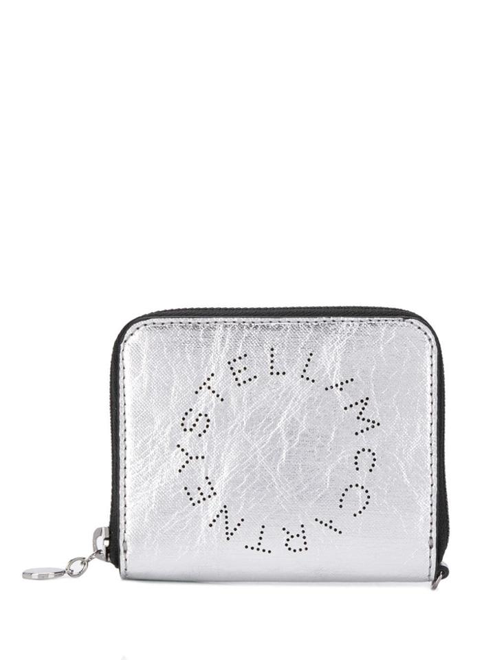 Stella Mccartney Stella Logo Wallet - Silver