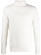 N.peal 007 Roll Neck Sweater - White