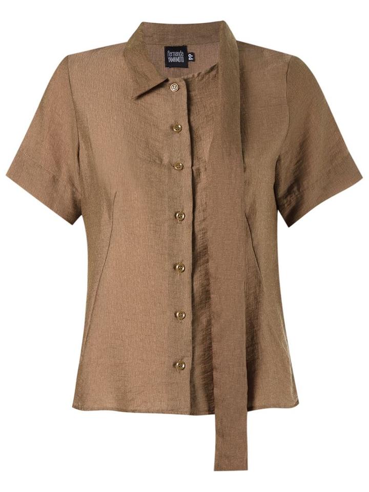 Fernanda Yamamoto Strip Detail Shirt