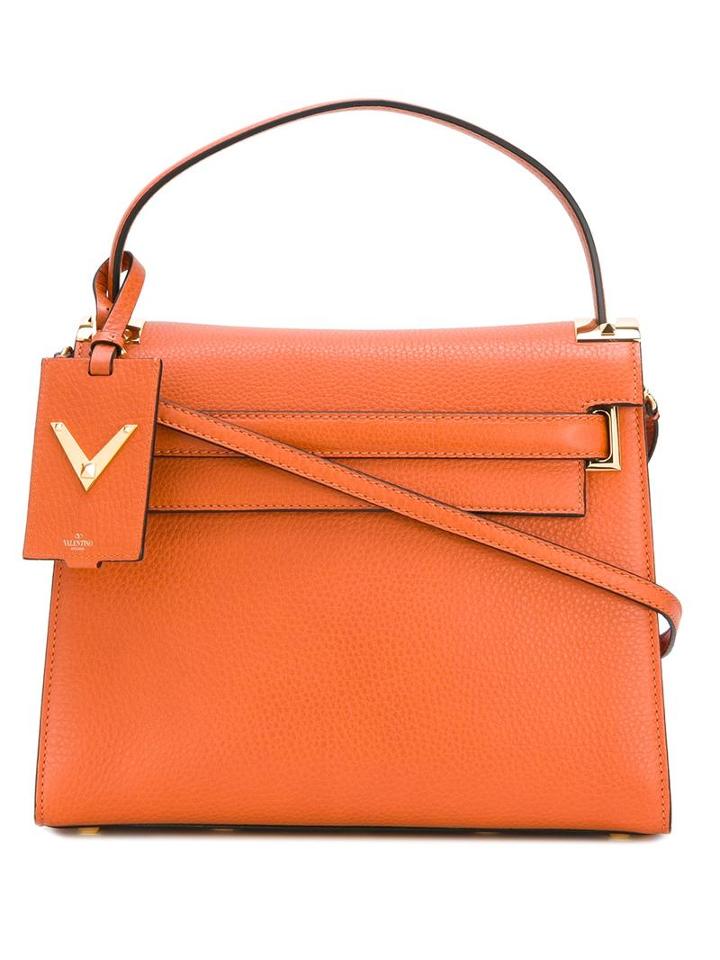 Valentino Valentino Gravani My Rockstud Tote, Women's, Yellow/orange, Leather