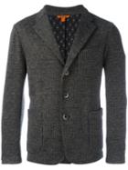 Barena Three Button Blazer, Men's, Size: 52, Grey, Cotton/acrylic/wool