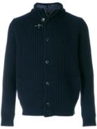 Fay Button-down Knitted Cardigan - Blue
