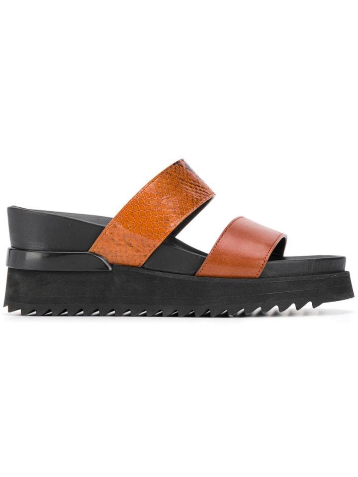 A.f.vandevorst Slip-on Sandals - Brown