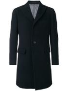 Z Zegna Classic Single-breasted Coat - Blue