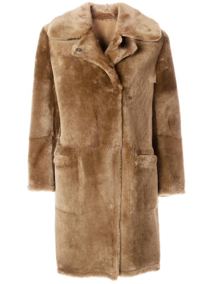 Sylvie Schimmel Fur Coat - Brown