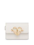 Prada Heart Clasp Mini Bag - White