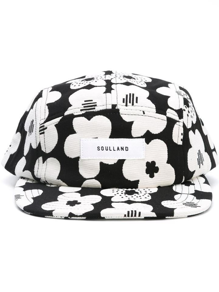 Soulland 'walli' Flower Print Cap
