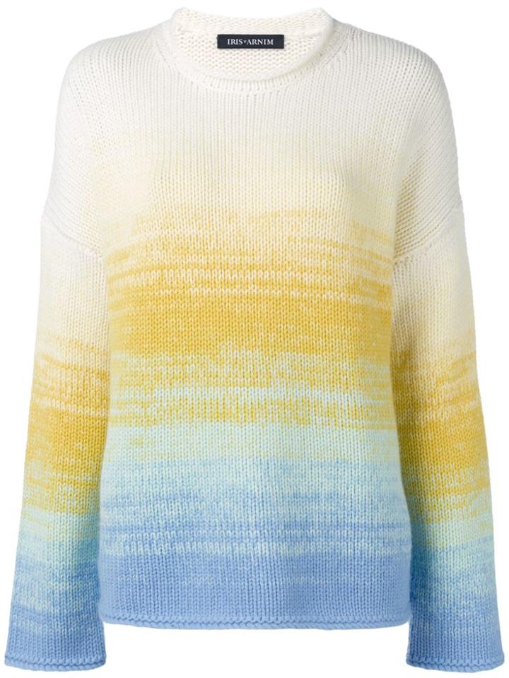 Iris Von Arnim Cashmere Ombré Sweater - Yellow