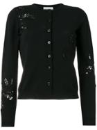 Moschino Sequin Embellished Cardigan - Black
