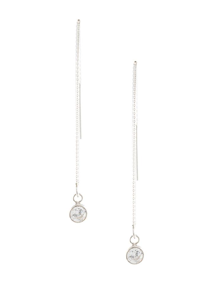Petite Grand Atlantis Earrings - Silver