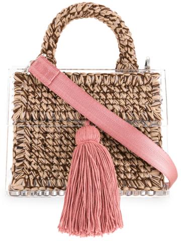 7ii Author Copacabana Purse, Women's, Brown, Acrylic