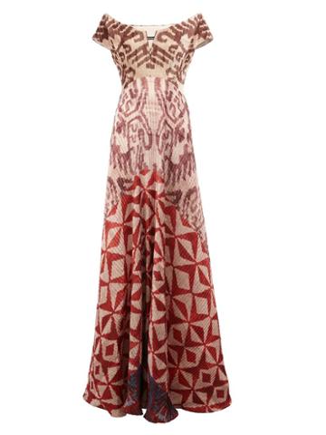 Afroditi Hera Multi Print Dress