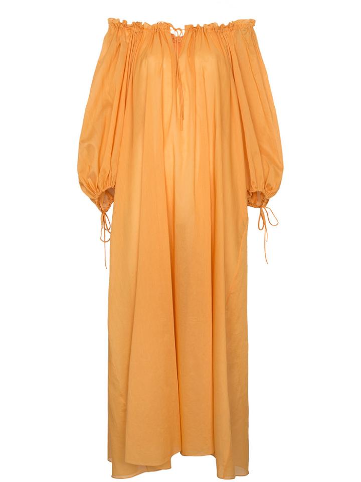 Three Graces Almost A Honeymoon Maxi Dress - Yellow & Orange