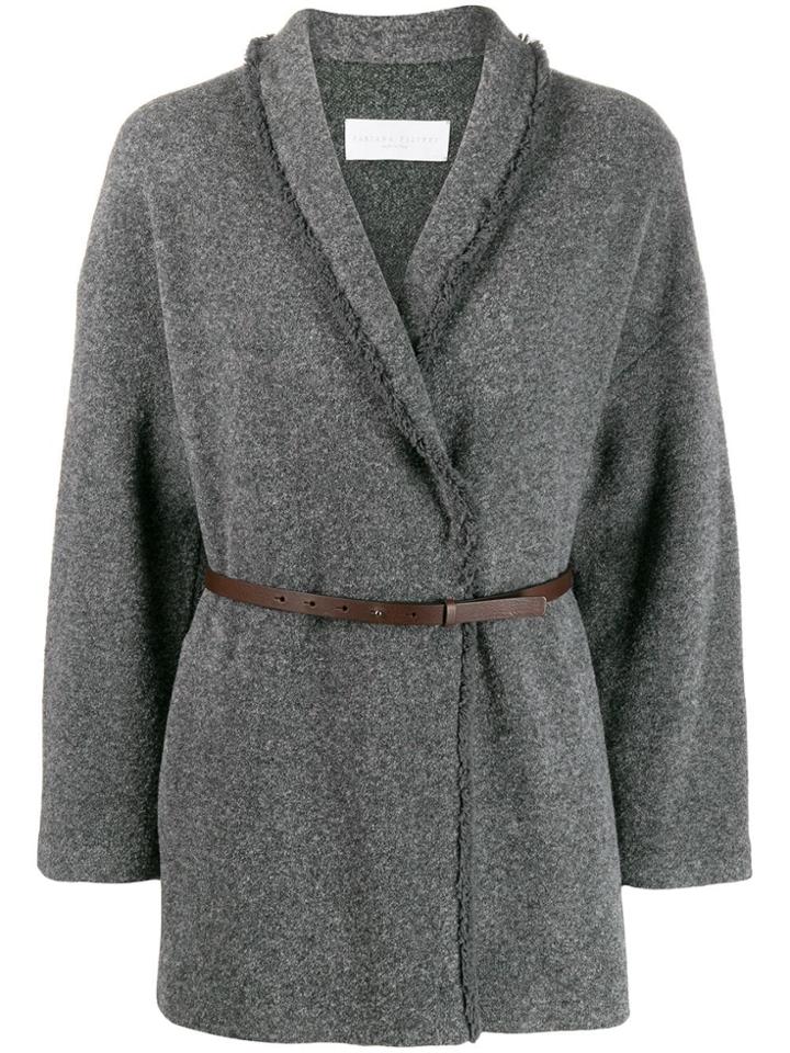 Fabiana Filippi Belted Cardi-jacket - Grey