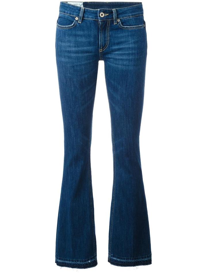 Dondup Neon Jeans, Women's, Size: 29, Blue, Cotton/spandex/elastane