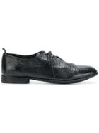 Officine Creative Creased Lace-up Shoes - Black