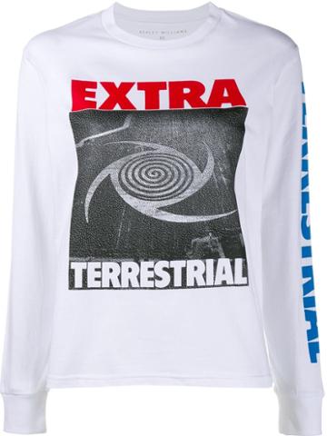 Ashley Williams 'extra Terrestrial' Sweatshirt