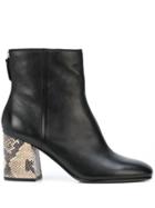 Dolce Vita Vidal Block-heel Ankle Boots - Black