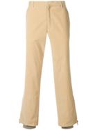 Romeo Gigli Vintage Corduroy Straight-leg Trousers - Brown